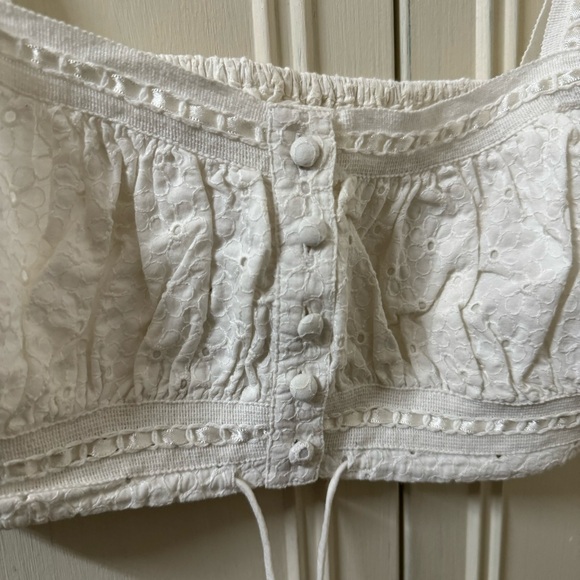 AEROPOSTALE WHITE cropped top - Picture 2 of 4